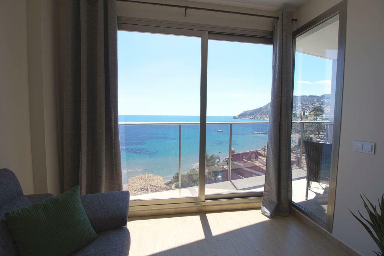 Beautiful Frontline Apartment Melioria With Panoramic Seaview Calp Extérieur photo